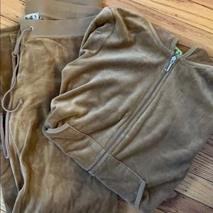 Tan Juicy Couture Tracksuit